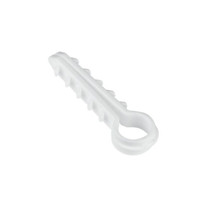 DRŽAČ KABLOVA 8 MM2, BELI 100 KOM