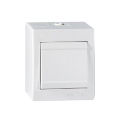 PREKIDAČ JEDNOPOLNI  INSTALACIONI  PVC  10A 250V OG251 ALING