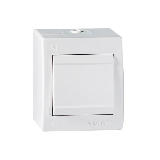 PREKIDAČ JEDNOPOLNI  INSTALACIONI  PVC  10A 250V OG251 ALING