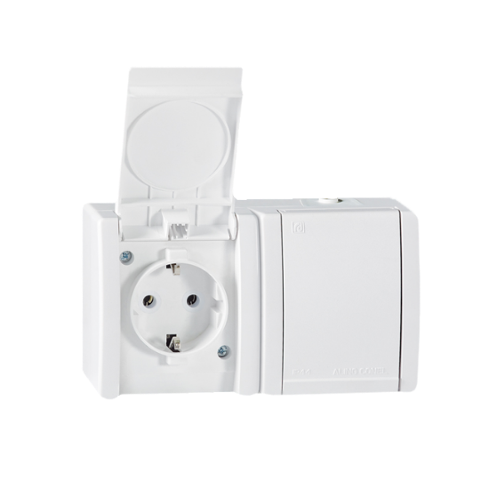 UTIČNICA OG DVOPOLNA DUP. IP44 16A 250V 242 ALING