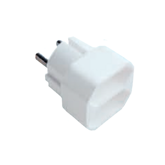 RAZVODNIK GZB01/2 EURO DVOSTRUKI  5A/1150W, BELI