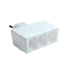 RAZVODNIK GZB01/3A EURO TROSTRUKI  7,5A/1725W, BELI - 2