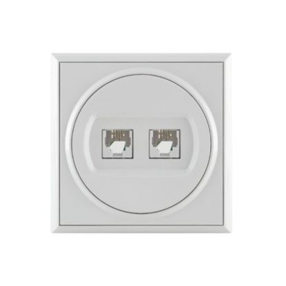 PRIKLJUČNICA TELEFONSKA RJ12 6/4 11.01.072 METALKA PREMIJER PLUS