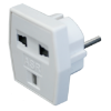 UTIKAČ SA AMERIČKOG NA EURO PRIKLJUČAK AC 250V - 1