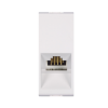 KOMPIJUTERSKI UTIKAČ MODUL RJ45 1M BELA - 1