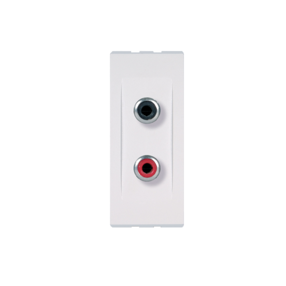 MODUL AUDIO PRIK.RCA DVOSTRUKA 1M BELA ( AUDIO-VIDEO) ALING