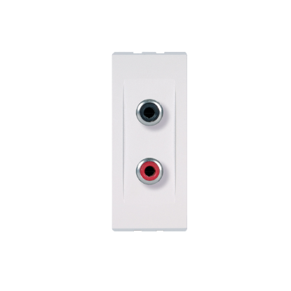 MODUL AUDIO PRIK.RCA DVOSTRUKA 1M BELA ( AUDIO-VIDEO) ALING