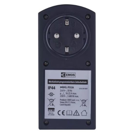 TAJMER MEHANIČKI IP44 SCHUKO