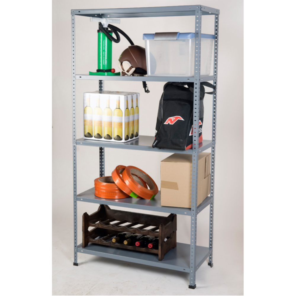 METALNA POLICA SIVA 180x90x30  BRICOL 30 plavi program :)