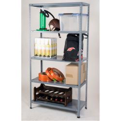 METALNA POLICA SIVA 180x90x30  BRICOL 30 plavi program :)