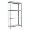 POLICA METALNA 150X75X30CM SA 4 NIVOA - 1