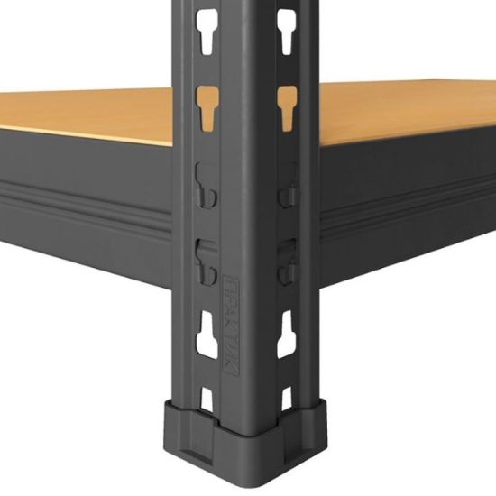 POLICA METALNA MDF 5MM 180X90X40CM SA 5 NIVOA