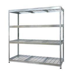 POLICA METALNA ŽIČANA ČAURA KAČENJE 400kg  180X150X60 4NIVOA