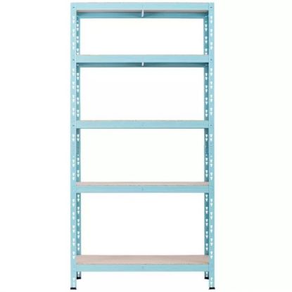 Slika POLICA PLAVA 180X90X40cm 5 POLICA MDF