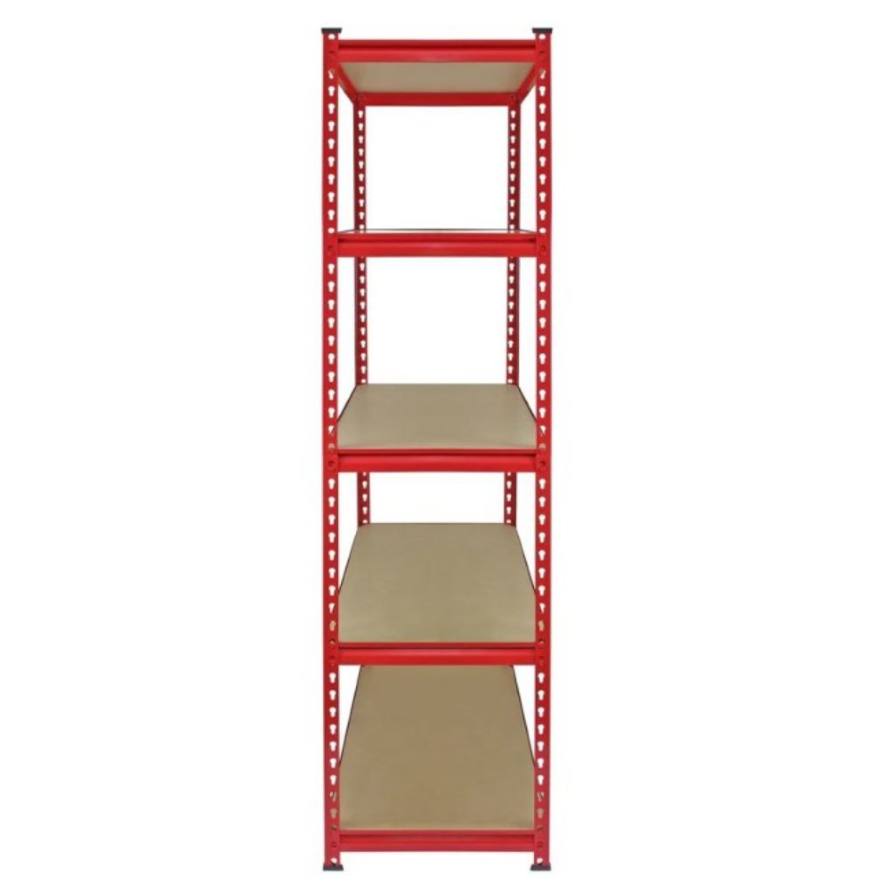 POLICA CRVENA 180X90X40cm 5 POLICA MDF