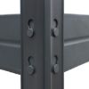 POLICA METALNA UGAONA  ČAURA KAČENJE 4 NIVOA MDF 180x90x90x45 - 7