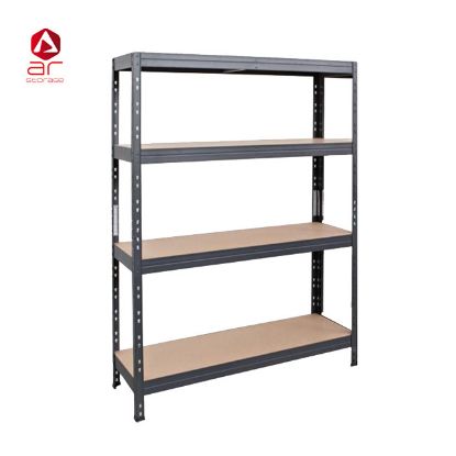 Slika POLICA METALNA ČAURA KAČENJE 4 NIVOA MDF 180x120x45