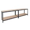 POLICA METALNA 180x120x45cm 4 POLICE MDF Rivet L - 3