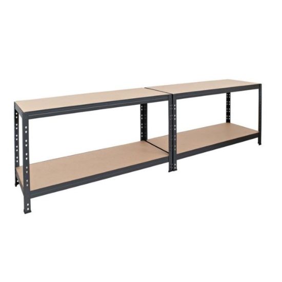 POLICA METALNA 180x120x45cm 4 POLICE MDF Rivet L