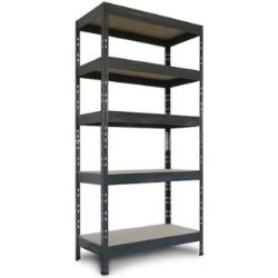 POLICA METALNA 180x90x40cm 5 POLICA MDF Rivet M