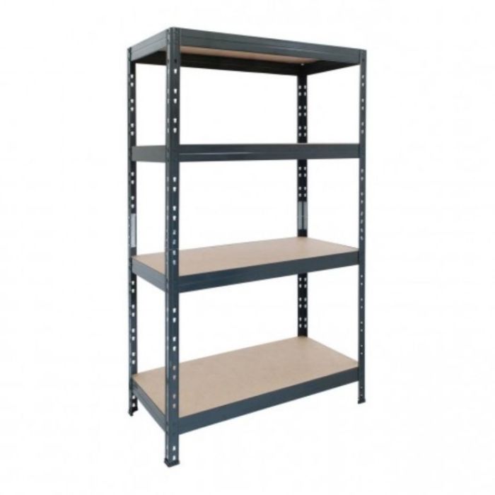 POLICA METALNA 180x75x35cm 4 POLICA MDF  Rivet S