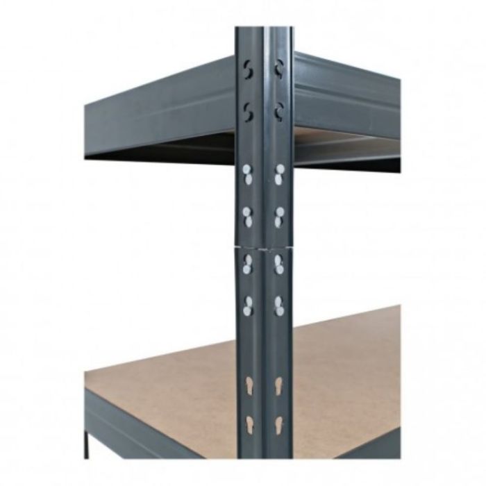 POLICA METALNA 180x75x35cm 4 POLICA MDF  Rivet S