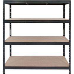 POLICA METALNA 180x160x60cm 4 POLICE MDF Rivet XL