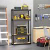 POLICA 180x90x45cm CRNA 4 NIVOA mdf - 1