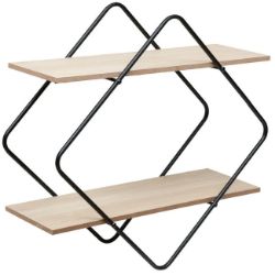 POLICA ZIDNA  NENA 48X18X48 MET/MDF