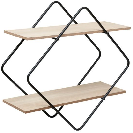 POLICA ZIDNA  NENA 48X18X48 MET/MDF