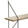 POLICA ZIDNA IRIS 60X80 MET/MDF - 4