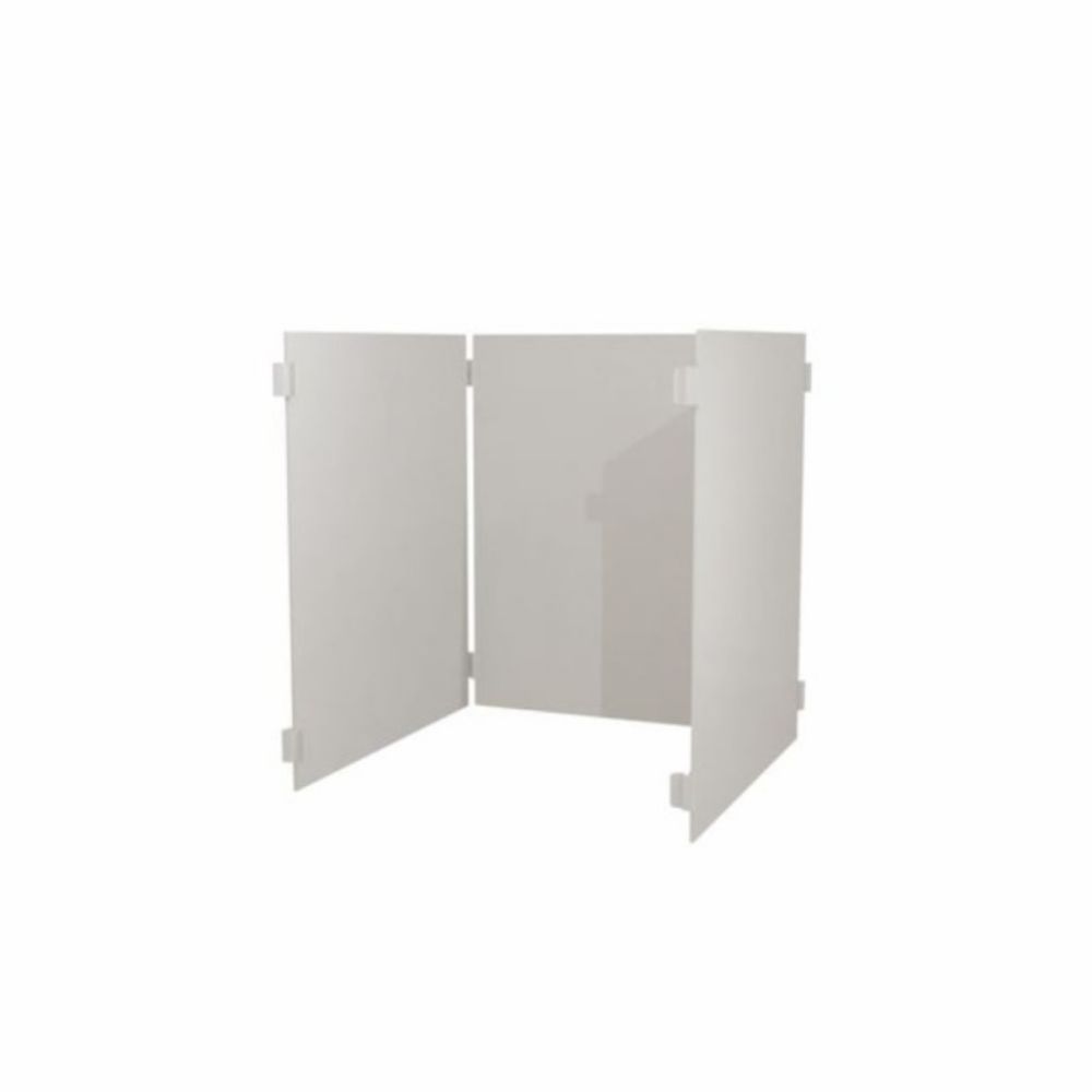 LEĐA POLICE S STYLE 42.7x37.3cm BELA 3kom.