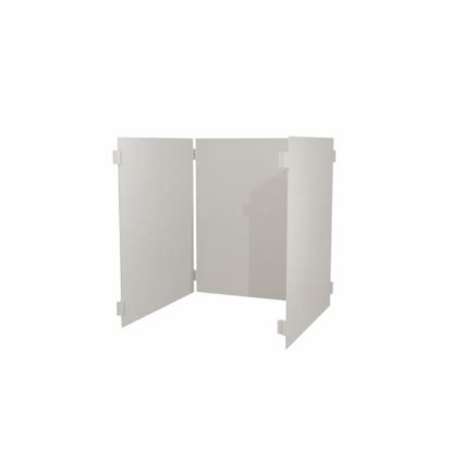 LEĐA POLICE S STYLE 42.7x37.3cm BELA 3kom.