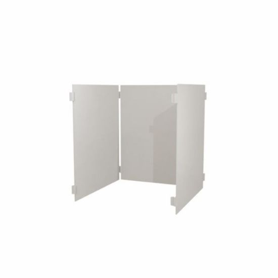 LEĐA POLICE S STYLE 42.7x37.3cm BELA 3kom.