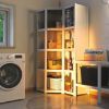 LEĐA POLICE S STYLE 42.7x37.3cm BELA 3kom. - 3