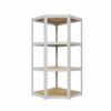 POLICA STYLE UGAONA 150x70x70x40cm 4x70Kg BELA - 1