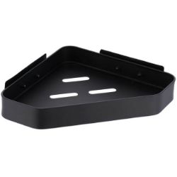POLICA KUPATILSKA UGAONA 3M ALUMINIJUMSKA CRNA TENDANCE
