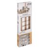 STALAK SA 6 POLICA 100,8X32X134CM DRVO BRAON- JJA-SISTEMSKE - 2