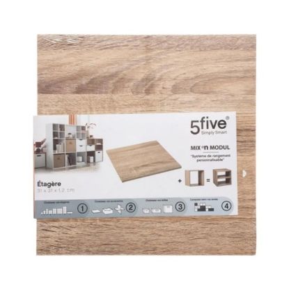 Slika POLICA 31X31X1,2 DRVO NATURAL- JJA-SISTEMSKE