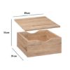 POLICA SA FIOKOM 31X15X31CM DRVO NATURAL- JJA-SISTEMSKE - 2