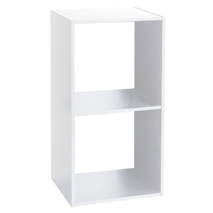 STALAK SA 2 POLICE 34,5X32X67,6CM DRVO BELA- JJA-SISTEMSKE