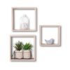 POLICA ZIDNA KOCKA 3 KOM 24X12X24, 27X12X27, 30X12X30 MDF NATURAL- JJA - 2