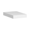 POLICA ZIDNA 23,5X23,5X3,8CM MDF/DRVO BELA- JJA - 1