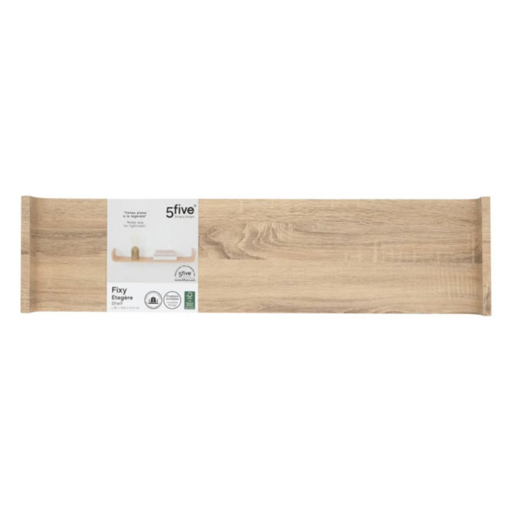 POLICA ZIDNA 80CM NATURAL