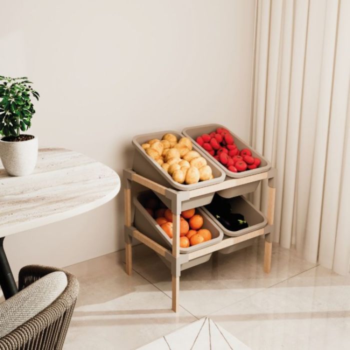 ORGANIZER SA 4 PVC KONTEJNERA 62X55X39CM