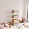 POLICA MODULARNA SA 3 KONTEJNERA PVC 95X26X39CM - 2