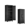 ORMAN VISOKI DETROIT CRNI 65X45X182CM - 1