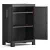 ORMAN NISKI DETROIT CRNI 65X45X97CM - 2