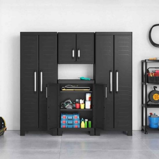 ORMAN NISKI DETROIT CRNI 65X45X97CM