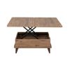 STO MULTIFUNKCIONALNI SKLOPIVI BRAON 60X90/120X90CM - 1